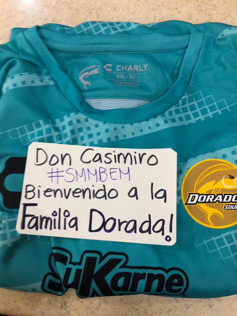 El Jersey del equipo de Dorados 